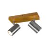 Trio 812400207 Marley Přisazené stropní svítidlo | GU10 | Kov | Nikl | 4