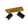 Trio 812400232 Marley Přisazené stropní svítidlo | GU10 | Černá