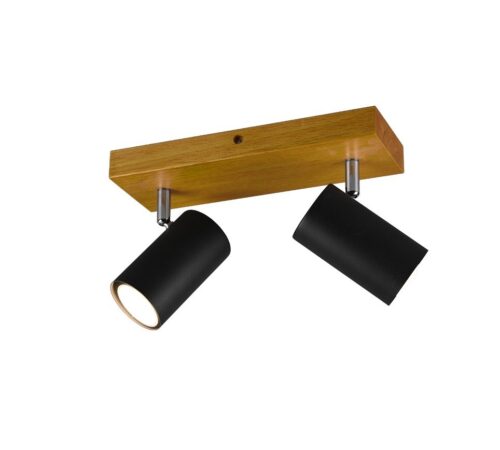 Trio 812400232 Marley Přisazené stropní svítidlo | GU10 | Černá