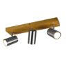 Trio 812400307 Marley Přisazené stropní svítidlo | GU10 | Kov | Nikl