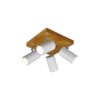Trio 812400431 Marley Přisazené stropní svítidlo | GU10 | Bílá