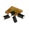 Trio 812400432 Marley Přisazené stropní svítidlo | GU10 | Černá