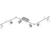 Trio 873110607 Narcos LED bodové svítidlo | Teplá bílá | 6x6W | Kov | Nikl