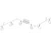 Trio 873110631 Narcos LED bodové svítidlo | Teplá bílá | 6x4W | Bílá