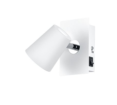Trio 873170131 Narcos LED nástěnní svítidlo | Teplá bílá | 6W | Bílá