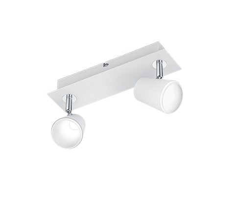 Trio 873170231 Narcos LED Vnitřní osvětlení | Teplá bílá | 2x4W | Bílá