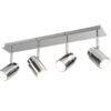 Trio 880400406 Angelo Přisazené stropní svítidlo | GU10 | Chrom | Kov