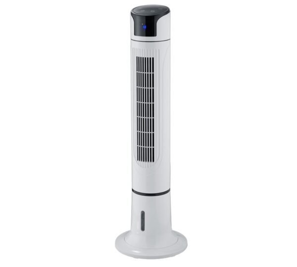 Trio R039-01 otočný ventilátor se zvlhčovačem vzduchu Iceberg - s dotykovým displejem, s dálkovým ovladačem