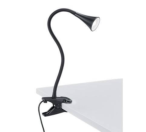 Trio R22398102 Viper LED Stolní lampička | Teplá bílá | 3W | Černá