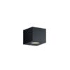 Trio R28222632 Cordoba LED Nástěnné venkovní světlo | Teplá bílá | 2x2W | Černá