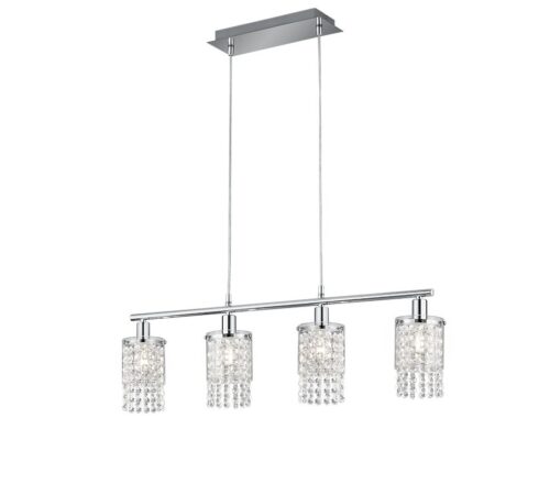 Trio R30764006 Posh Lustr | E14 | Chrom | Kov