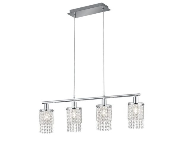 Trio R30764006 Posh Lustr | E14 | Chrom | Kov