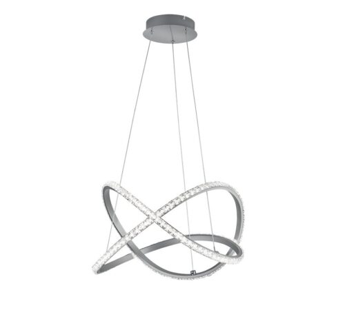 Trio R32021105 Rubin LED Stropní svítidlo s ovladačem | RGB | Teplá bílá | 26W