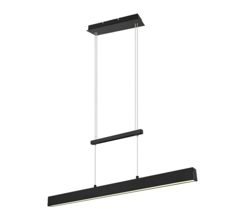 Trio R32043132 Paros LED stropní svítidlo | Teplá bílá | Černá | 21W