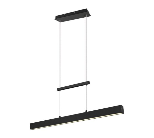 Trio R32043132 Paros LED stropní svítidlo | Teplá bílá | Černá | 21W