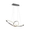 Trio R32751107 Sansa LED stropní svítidlo | Teplá bílá | Kov | Nikl | 28W