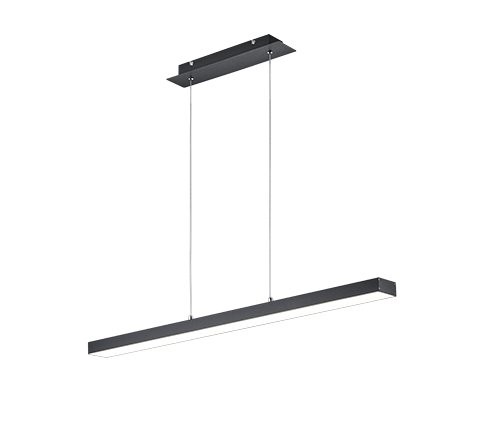 Trio R32801132 Agano LED Lustr | Variabilní | 18W | Černá | 1