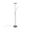 Trio R40073507 Orson LED Stmívatelná stojací lampa | Teplá bílá | 27W | Kov | Nikl