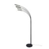 Trio R41031532 Reed LED Stmívatelná stojací lampa | Teplá bílá | 4W | Černá