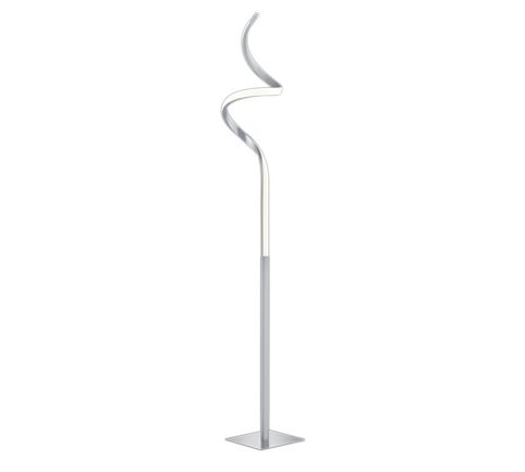 Trio R42051107 Course LED Stmívatelná stojací lampa | Teplá bílá | 11W | Kov | Nikl