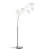Trio R46330501 Tommy Stojací lampa | E14 | Kov | Nikl