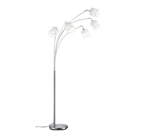 Trio R46330501 Tommy Stojací lampa | E14 | Kov | Nikl