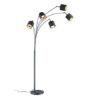 Trio R46330579 Tommy Stojací lampa | E14 | Černá