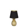 Trio R50421079 Pineapple Stolní lampička | E14 | Barevný kov | Zlatá