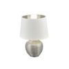 Trio R50621089 Luxor Stolní lampička | E14 | Kov | Stříbrná