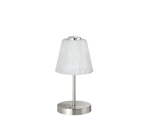 Trio R52541907 Emmy LED stolní lampička | Teplá bílá | 2W | Kov | Nikl