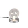 Trio R52641106 Smiley LED stolní lampička | RGB | Teplá bílá | 3W | Chrom | Kov