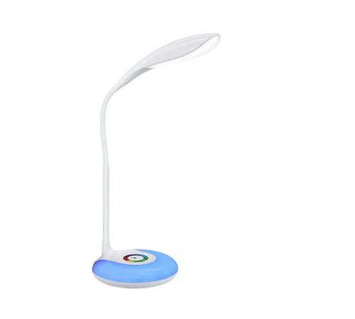 Trio R52781201 Krait LED stolní lampička | RGB | Teplá bílá | 3=300lmW | Bílá