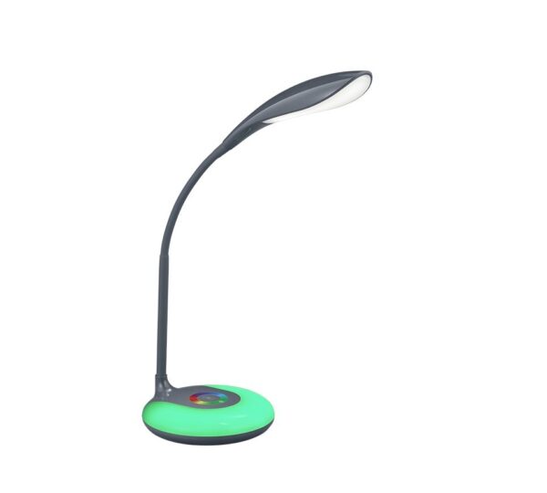 Trio R52781242 Krait LED stolní lampička | RGB | Teplá bílá | 3=300lmW | Černá