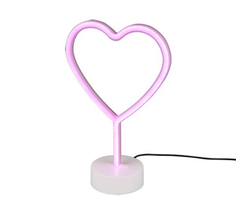 Trio R55210101 Heart LED Stolní lampička | 1W | Bílá