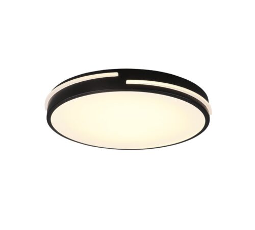 Trio R62241132 Tacoma LED Stropní svítidlo s ovladačem | Teplá bílá | Černá | 24W