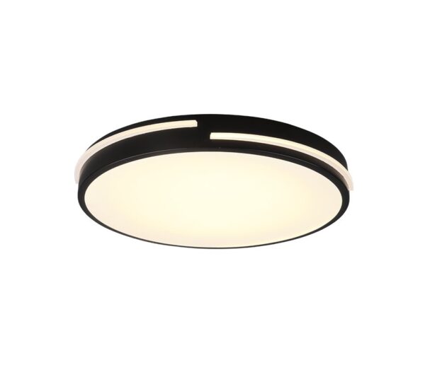 Trio R62241132 Tacoma LED Stropní svítidlo s ovladačem | Teplá bílá | Černá | 24W