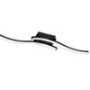 Trio R62472132 Route LED Přisazené stropní svítidlo | Teplá bílá | 5W | Černá