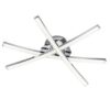 Trio R62491306 Capella LED stropní svítidlo | Teplá bílá | 3X4W | Chrom | Kov