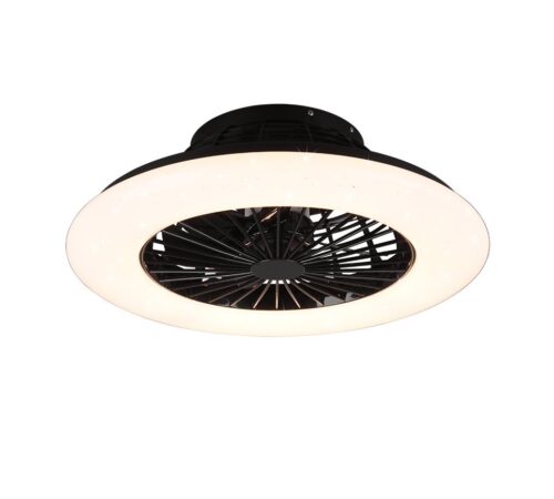 Trio R62522132 Stralsund LED stropní svítidlo | Teplá bílá | Černá | 30W