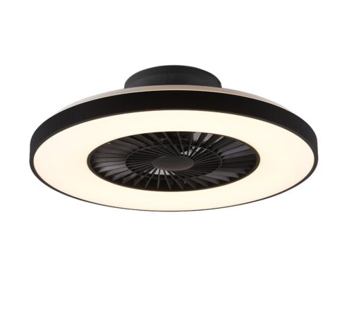Trio R62672132 Halmstad LED stropní svítidlo | Teplá bílá | Černá | 40W