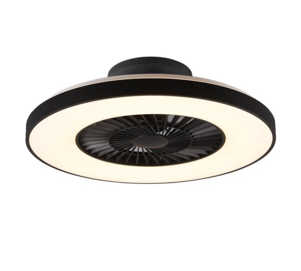 Trio R62672132 Halmstad LED stropní svítidlo | Teplá bílá | Černá | 40W