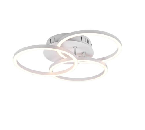 Trio R62823131 Circle LED Stropní svítidlo s ovladačem | Variabilní | Bílá | 27W