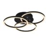 Trio R62823132 Circle LED Stropní svítidlo s ovladačem | Variabilní | Černá | 27W