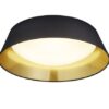 Trio R62871879 Ponts LED stropní svítidlo | Teplá bílá | 18W | Černá