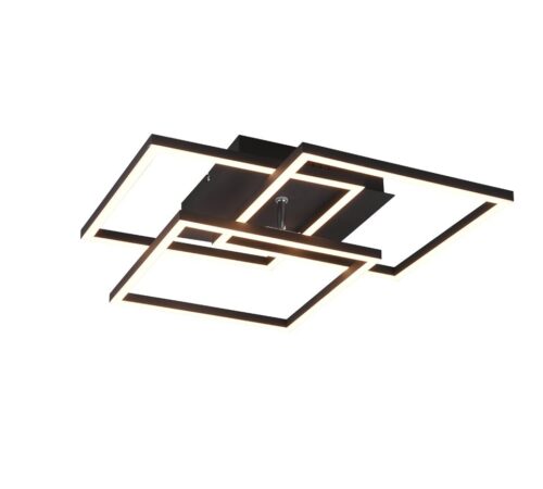 Trio R62883132 Mobile LED Stropní svítidlo s ovladačem | Variabilní | Černá | 28W