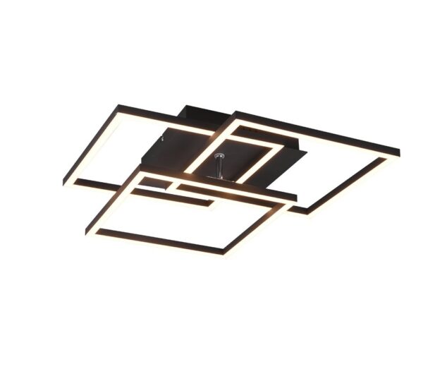 Trio R62883132 Mobile LED Stropní svítidlo s ovladačem | Variabilní | Černá | 28W