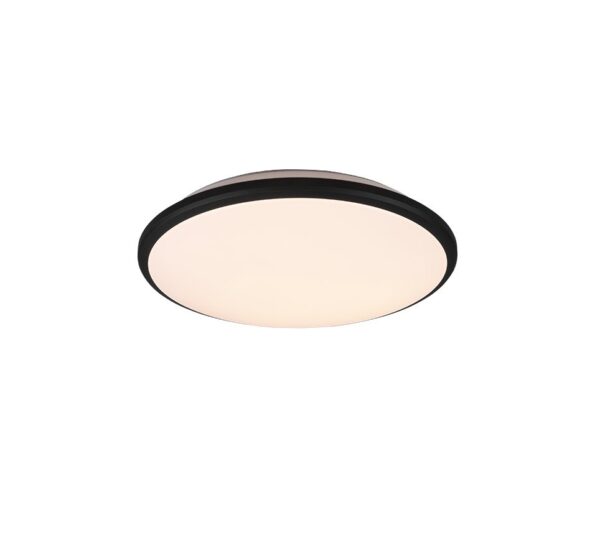 Trio R67021132 Limbus LED stropní svítidlo | Teplá bílá | Černá | 22W
