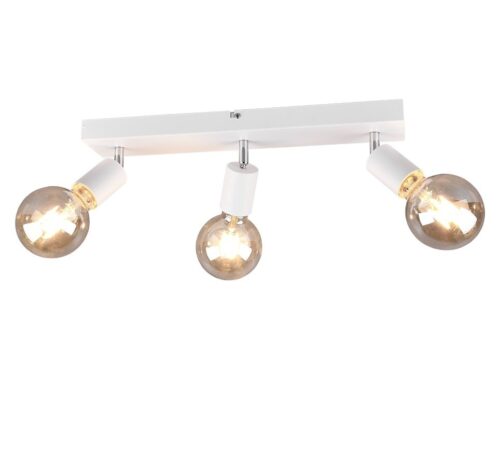 Trio R80183031 Vannes Přisazené stropní svítidlo | E27 | Bílá