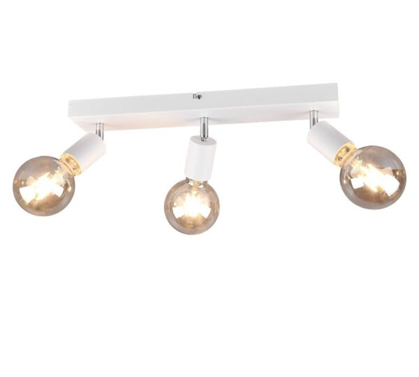 Trio R80183031 Vannes Přisazené stropní svítidlo | E27 | Bílá
