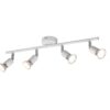 Trio R80914031 Paris Přisazené stropní svítidlo | GU10 | Bílá